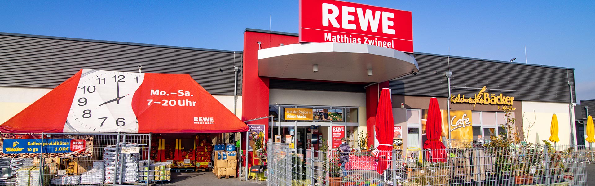 Supermarkt REWE Zwingel in Baiersdorf