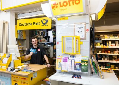 Deutsche Post und Lotto-Annahmestelle in Burghaslach