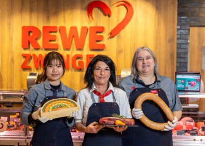 Rewe-Zwingel-Weisendorf-Metzgrei Mitarbeiterinnen